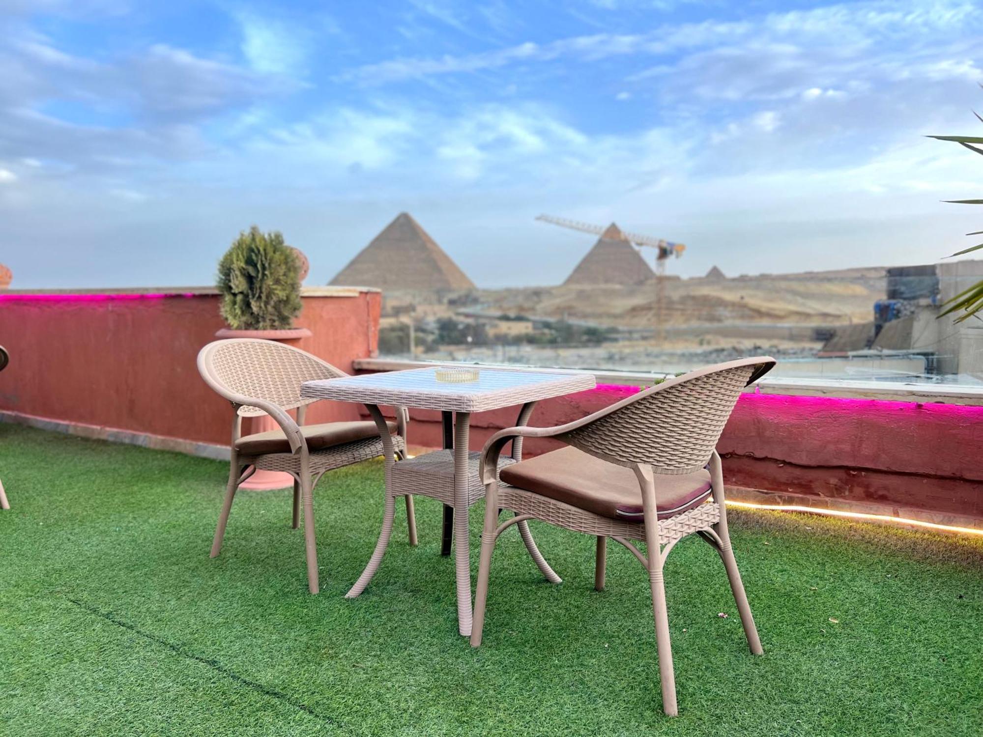 Grand Pyramids Inn Kafret el-Gabal المظهر الخارجي الصورة